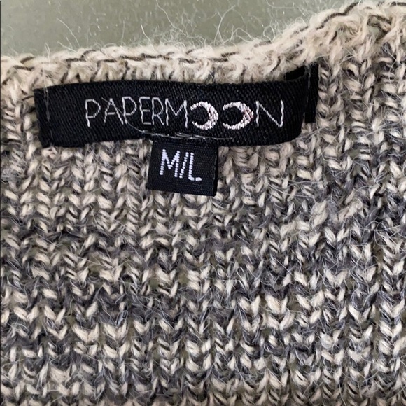 Poncho cardigan - Picture 4 of 6